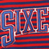 Nike /Royal Philadelphia 76ers 75th Anniversary Courtside Striped Pullover Hoodie