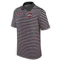 Nike / Ohio State Buckeyes Primetime Victory Striped Performance Polo