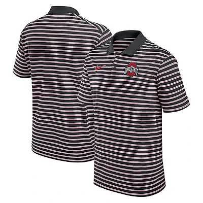 Nike / Ohio State Buckeyes Primetime Victory Striped Performance Polo