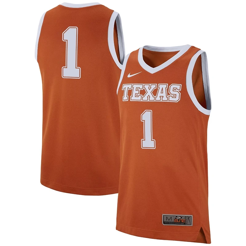 Nike 1 Burnt Texas Longhorns Replica Jersey
