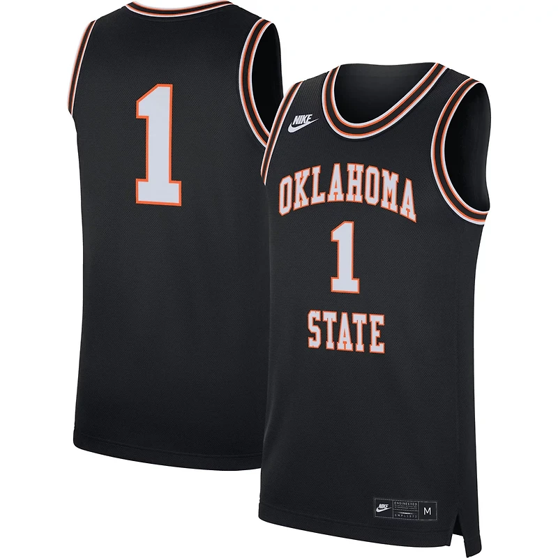 Nike 1 Oklahoma State Cowboys Retro Replica Basketball Jersey