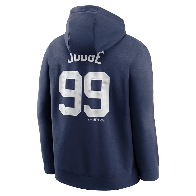 Nike Aaron Judge New York Yankees Player Name Number Club Pullover Hoodie