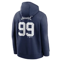Nike Aaron Judge New York Yankees Player Name  Number Club Pullover Hoodie