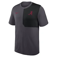 Nike Alabama Crimson Tide 2025 Sideline UV Performance Coach T-Shirt