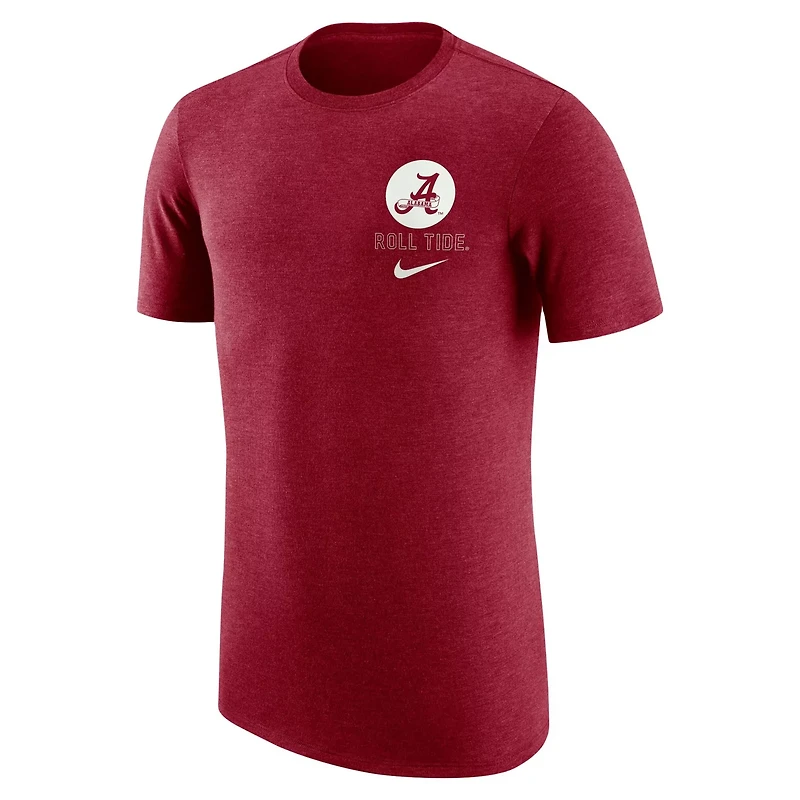 Nike Alabama Tide Retro Tri-Blend T-Shirt