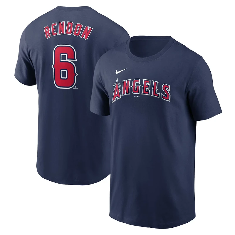 Nike Anthony Rendon Los Angeles Angels Fuse Name  Number T-Shirt