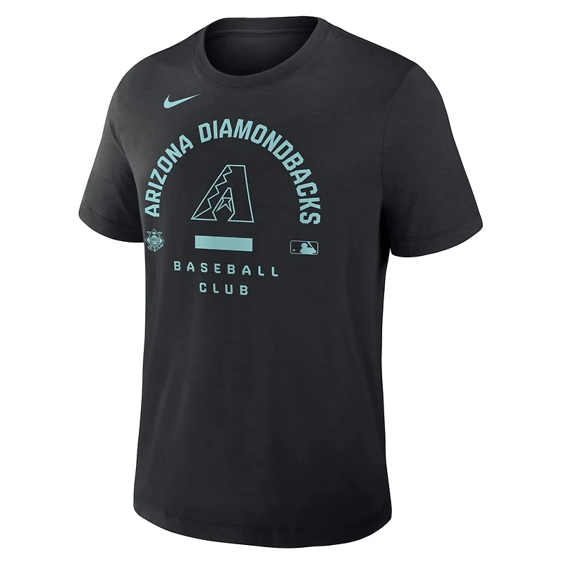 Nike Arizona Diamondbacks Authentic Collection Early Work Tri-Blend Dri-FIT T-Shirt
