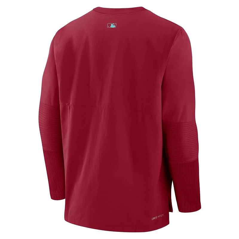 Nike Arizona Diamondbacks Authentic Collection Lightweight Player Performance Long Sleeve Top