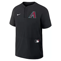 Nike Arizona Diamondbacks Authentic Collection Raglan Short Sleeve Windshirt
