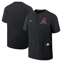 Nike Arizona Diamondbacks Authentic Collection Raglan Short Sleeve Windshirt