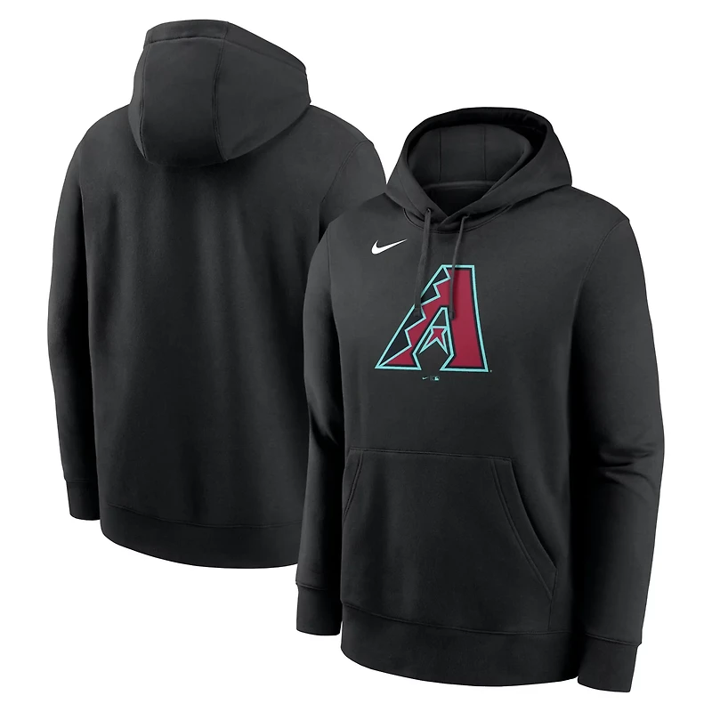 Nike Arizona Diamondbacks Logo Club Fleece Pullover Hoodie