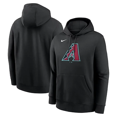 Nike Arizona Diamondbacks Logo Club Fleece Pullover Hoodie