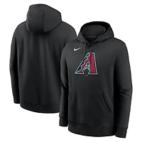 Nike Arizona Diamondbacks Logo Club Fleece Pullover Hoodie