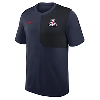 Nike Arizona Wildcats 2025 Sideline UV Performance Coach T-Shirt