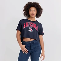 Nike Arizona Wildcats Athletic Prep Arch Performance Cropped T-Shirt