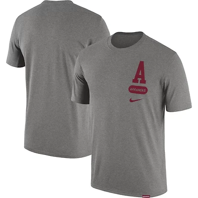 Nike Arkansas Razorbacks Campus Letterman Tri-Blend T-Shirt