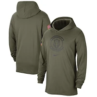 Nike Arkansas Razorbacks Military Pack Long Sleeve Hoodie T-Shirt