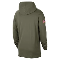 Nike Arkansas Razorbacks Military Pack Long Sleeve Hoodie T-Shirt