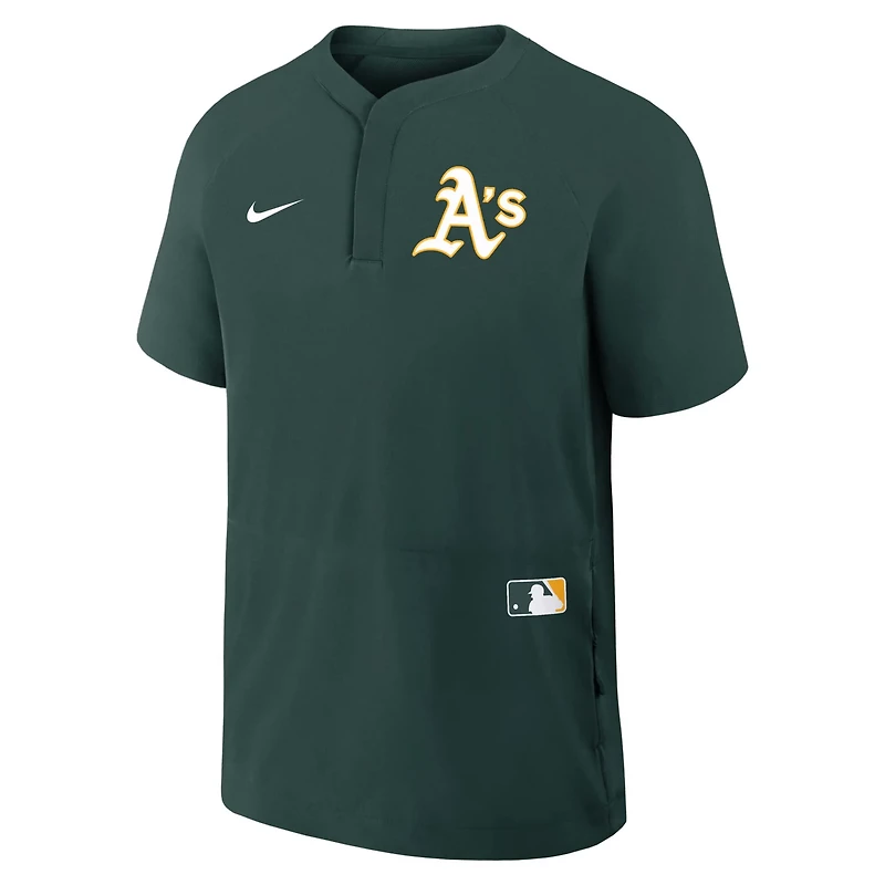 Nike Athletics Authentic Collection Raglan Short Sleeve Windshirt