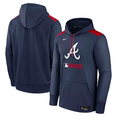 Nike Atlanta Braves Authentic Collection Performance Pullover Hoodie