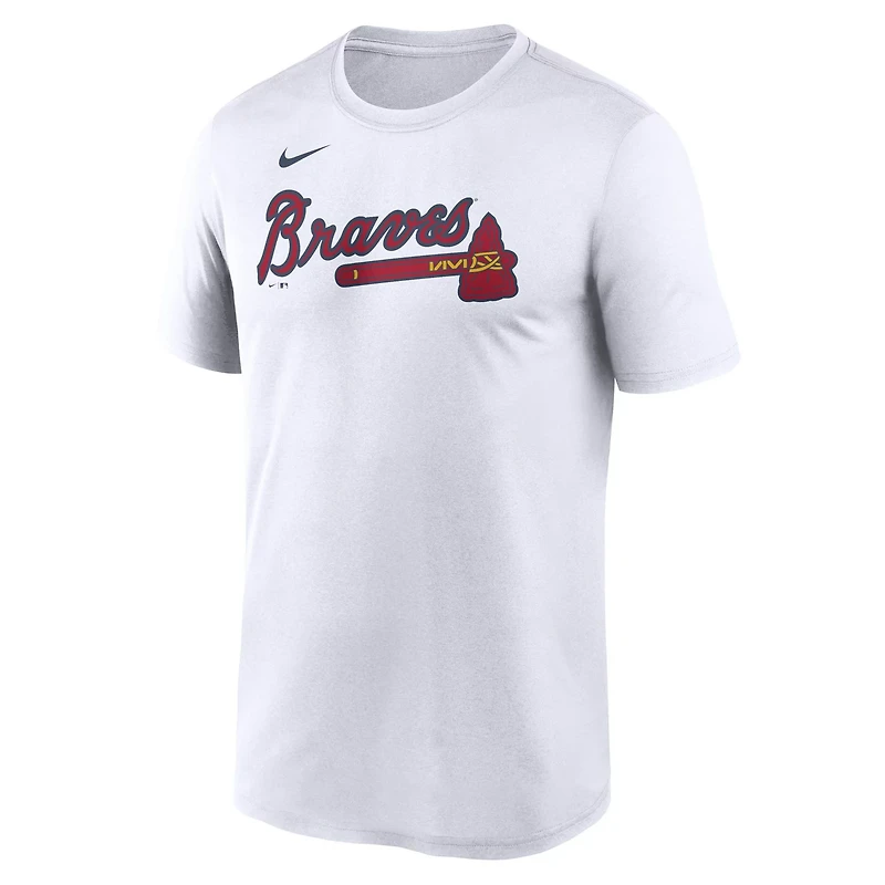 Nike Atlanta Braves New Legend Wordmark Dri-FIT T-Shirt