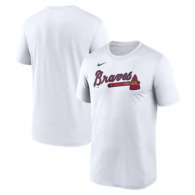 Nike Atlanta Braves New Legend Wordmark Dri-FIT T-Shirt