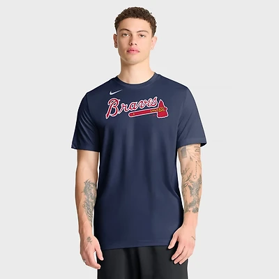 Nike Atlanta Braves New Legend Wordmark Dri-FIT T-Shirt
