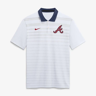 Nike Atlanta Braves Vapor Striped Dri-FIT Polo