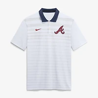 Nike Atlanta Braves Vapor Striped Dri-FIT Polo