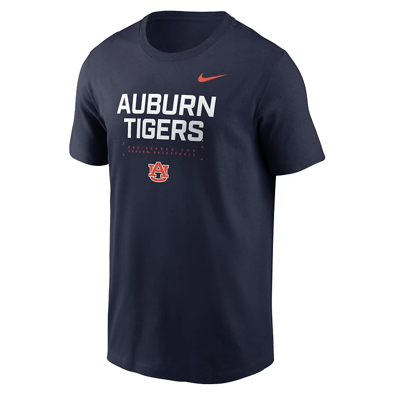 Nike Auburn Tigers 2025 Courtside Basketball Performance T-Shirt