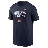 Nike Auburn Tigers 2025 Courtside Basketball Performance T-Shirt