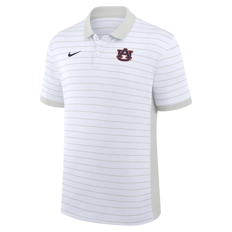 Nike Auburn Tigers 2025 Early Season Coaches Sideline Victory Stripe Dri-FIT Polo