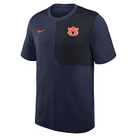 Nike Auburn Tigers 2025 Sideline UV Dri-FIT Coach Shirt