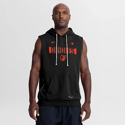 Nike Baltimore Orioles Authentic Collection Standard Issue Dri-FIT Sleeveless Hoodie
