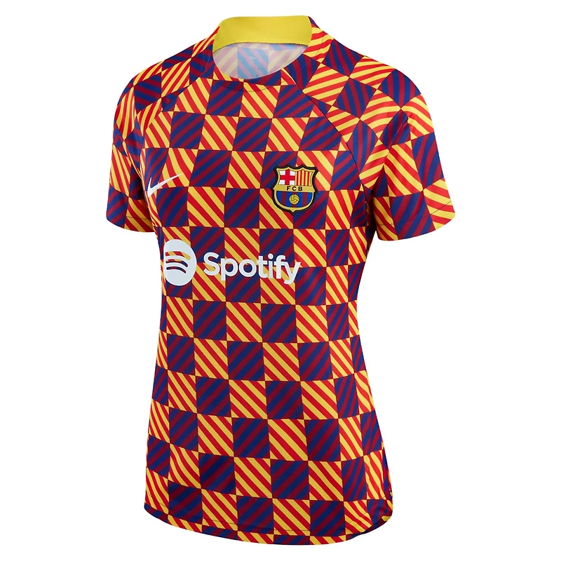 Nike Barcelona 2022 23 Pre-Match Raglan Performance Top