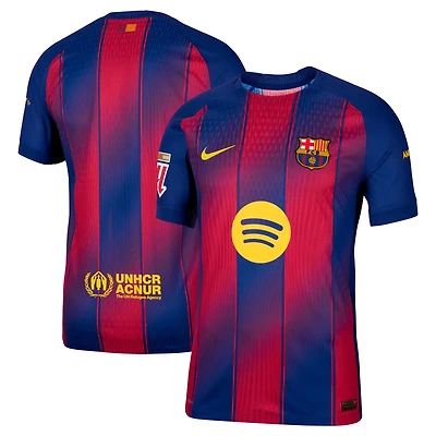 Nike Barcelona 2025 26 Home Authentic Jersey with Patch