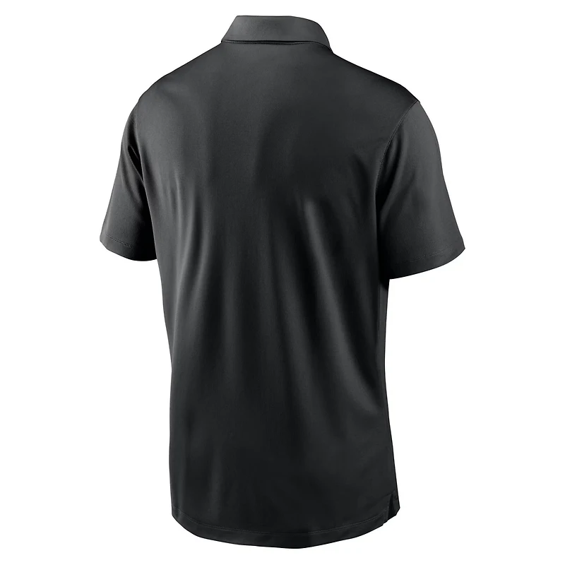 Nike Black Baltimore Orioles Vapor Striped Performance Polo