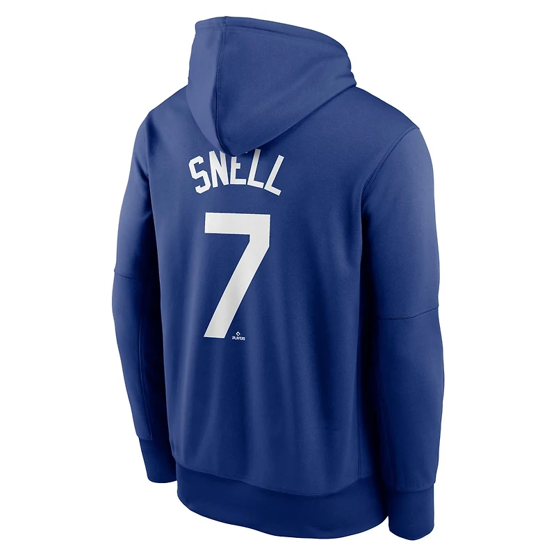 Nike Blake Snell Los Angeles Dodgers Player Name  Number Hoodie