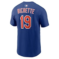 Nike Bo Bichette New York Mets Name  Number T-Shirt
