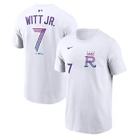 Nike Bobby Witt Jr Kansas City Royals 2026 Connect Name  Number T-Shirt