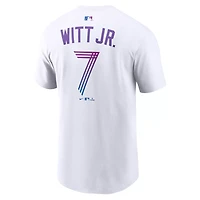 Nike Bobby Witt Jr Kansas City Royals 2026 Connect Name  Number T-Shirt