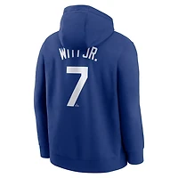 Nike Bobby Witt Jr Kansas City s Player Name  Number Club Fleece Pullover Hoodie