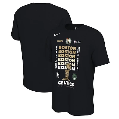 Nike Boston Celtics 2024 NBA Finals Champions Celebration Expressive T-Shirt