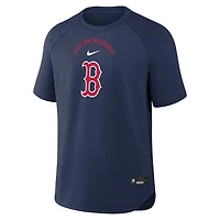 Nike Boston Red Sox Authentic Collection Batting Practice Pre-Game Raglan Dri-FIT Top