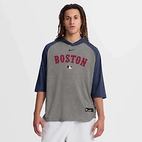 Nike Boston Red Sox Authentic Collection Flux Dri-FIT Raglan 3 4-Sleeve Hooded T-Shirt
