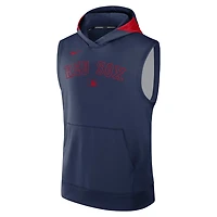 Nike Boston Red Sox Authentic Collection Performance Sleeveless Pullover Hoodie