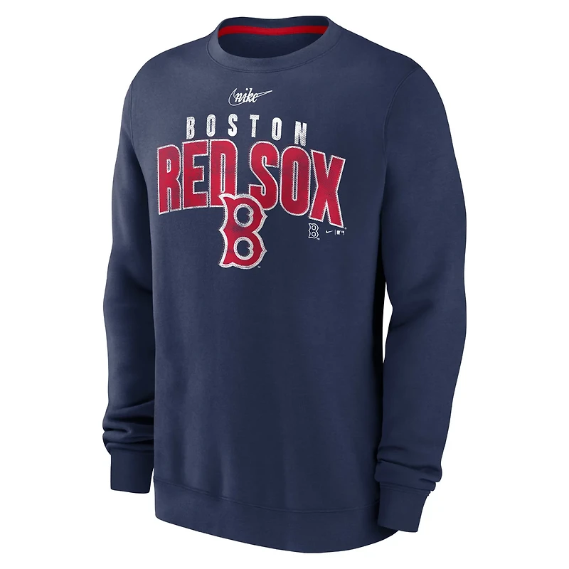 Nike Boston Red Sox Cooperstown Collection Team Shout Out Pullover Sweatshirt