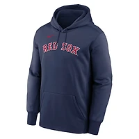 Nike Boston Red Sox Primary Wordmark Therma Hoodie