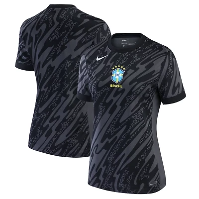 Nike Brazil National Team 2024 Goalkeeper Replica Stadium Jersey