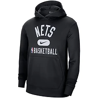 Nike Brooklyn Nets 2021-2022 Spotlight On Court Performance Practice Pullover Hoodie